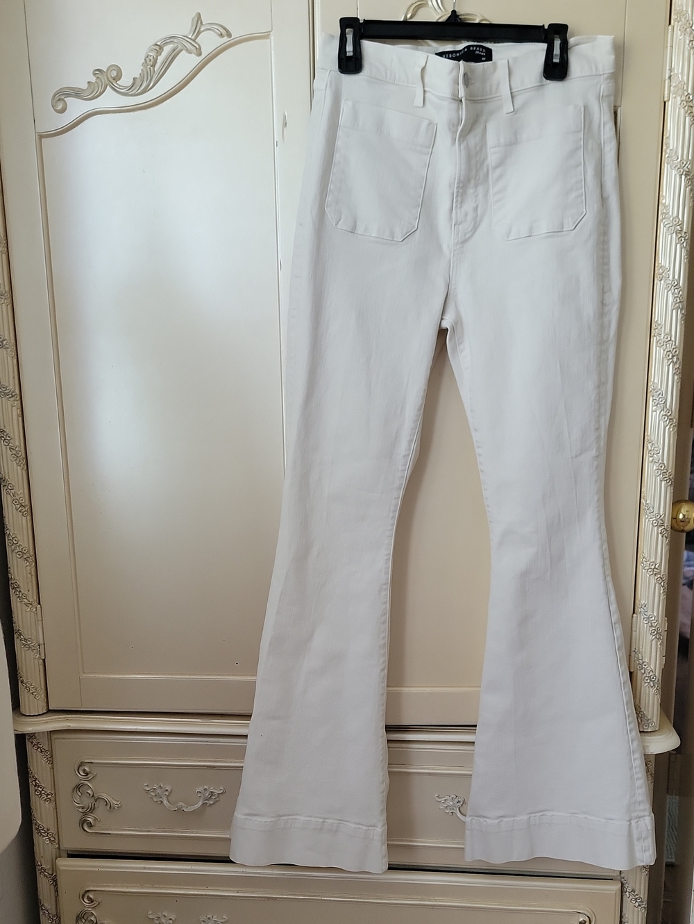 White Flared Jeans